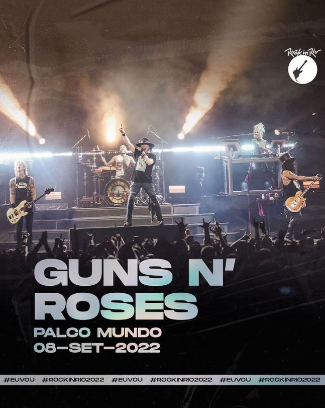 Image Guns N' Roses - Rock in Rio 2022